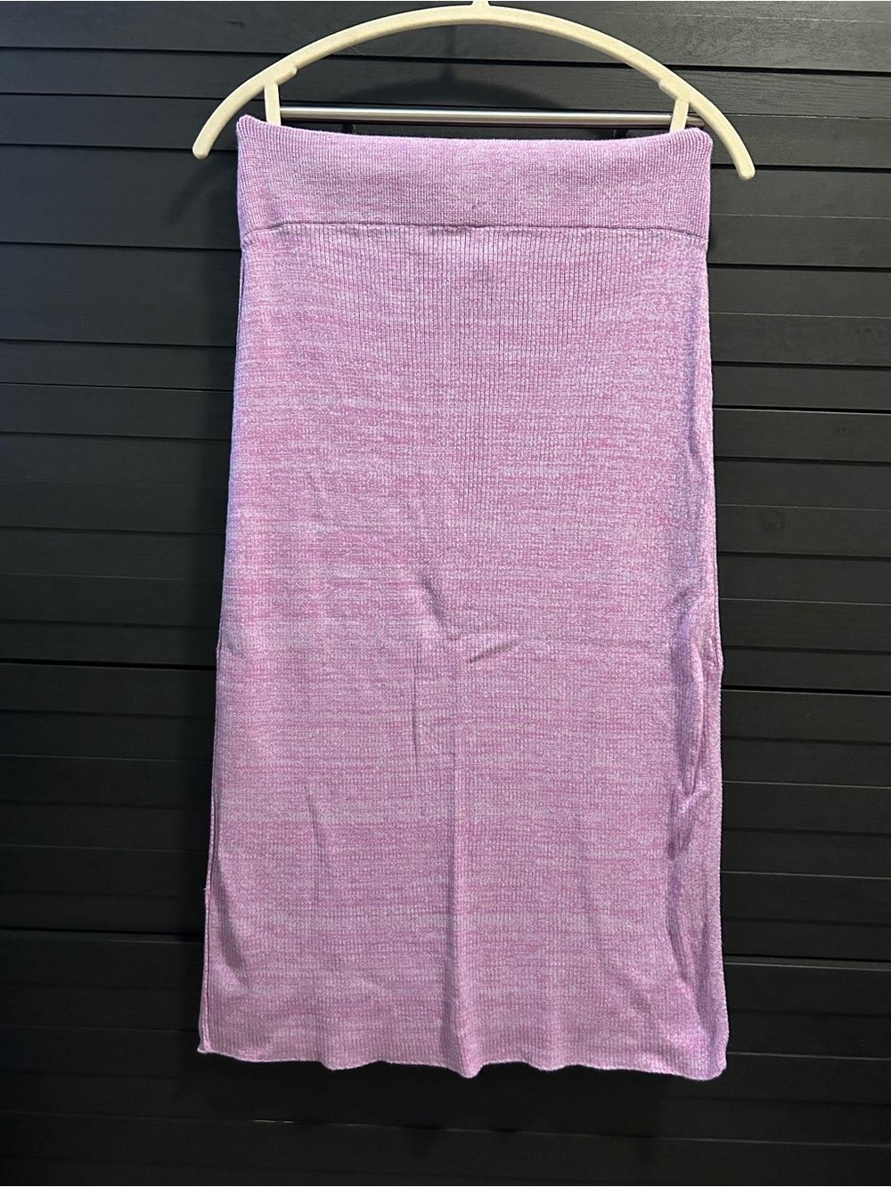 Free People Lavender Knit Midi Skirt - Picture 3 of 3